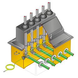 Fibrelite Vent Transition Sump